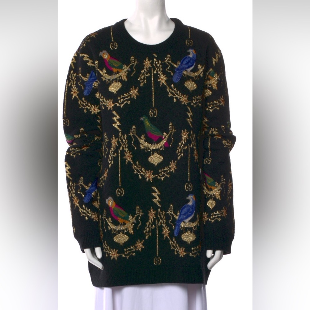 Gucci embroidered sweater